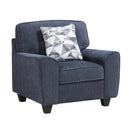  Manufacturer Color_Blue -- Bennett 8416BU-1 Chair IMAGE 2