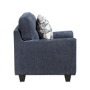  Manufacturer Color_Blue -- Bennett 8416BU-1 Chair IMAGE 4