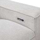  Homelegance Phoebe 8414GRY*5LRRRPWH 5 pc Modular Power Reclining Sectional with Power Headrests IMAGE 11