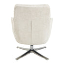  Manufacturer Color_Beige -- Parker 1159BE Swivel Chair with Ottoman IMAGE 8