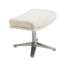  Manufacturer Color_Beige -- Parker 1159BE Swivel Chair with Ottoman IMAGE 9