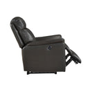  Manufacturer Color_Dark brown -- Leif 8459DBR-1PW Power Reclining Chair IMAGE 8