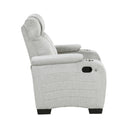  Homelegance Ronan 8455GRY-1 Reclining Chair IMAGE 3