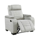 Homelegance Ronan 8455GRY-1 Reclining Chair IMAGE 6