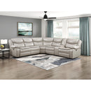  Manufacturer Color_Silver Grey -- Fargo 8528TP*SCPW 3 pc Power Reclining Sectional with Right Console IMAGE 11