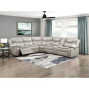  Manufacturer Color_Silver Grey -- Fargo 8528TP*SCPW 3 pc Power Reclining Sectional with Right Console IMAGE 12