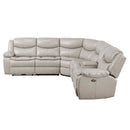  Manufacturer Color_Silver Grey -- Fargo 8528TP*SCPW 3 pc Power Reclining Sectional with Right Console IMAGE 3