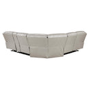  Manufacturer Color_Silver Grey -- Fargo 8528TP*SCPW 3 pc Power Reclining Sectional with Right Console IMAGE 4