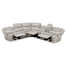  Manufacturer Color_Silver Grey -- Fargo 8528TP*SCPW 3 pc Power Reclining Sectional with Right Console IMAGE 6