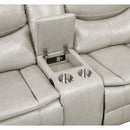  Manufacturer Color_Silver Grey -- Fargo 8528TP*SCPW 3 pc Power Reclining Sectional with Right Console IMAGE 7