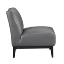  Manufacturer Color_Dark grey -- Houghton 1129DGY-1 Accent Chair IMAGE 3