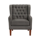  Manufacturer Color_Dark grey -- Aria 1266DG-1 Accent Chair IMAGE 1