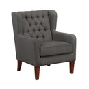  Manufacturer Color_Dark grey -- Aria 1266DG-1 Accent Chair IMAGE 2