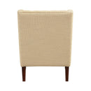  Manufacturer Color_Beige -- Aria 1266BE-1 Accent Chair IMAGE 5
