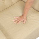  Manufacturer Color_Beige -- Aria 1266BE-1 Accent Chair IMAGE 7