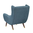  Manufacturer Color_Blue -- Greta 1098BUE-1 Accent Chair IMAGE 4