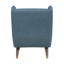  Manufacturer Color_Blue -- Greta 1098BUE-1 Accent Chair IMAGE 5
