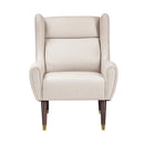  Manufacturer Color_Beige -- Greta 1098BEG-1 Accent Chair IMAGE 2