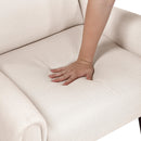  Manufacturer Color_Beige -- Greta 1098BEG-1 Accent Chair IMAGE 7