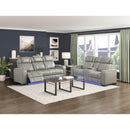  Manufacturer Color_Grey -- Homelegance Apex Power Reclining Leather Match Sofa IMAGE 14