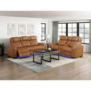  Manufacturer Color_Brown -- Apex 8449BR-3PWHM Power Reclining Sofa with Wireless Charger, Air Massage and Heat IMAGE 14