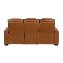  Manufacturer Color_Brown -- Apex 8449BR-3PWHM Power Reclining Sofa with Wireless Charger, Air Massage and Heat IMAGE 4