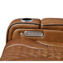  Manufacturer Color_Brown -- Apex 8449BR-3PWHM Power Reclining Sofa with Wireless Charger, Air Massage and Heat IMAGE 8