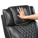  Manufacturer Color_Black -- Apex 8449BK-2PWHM Power Reclining Love Seat with Console, Wireless charger, Air Massage and Heat IMAGE 11