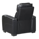  Manufacturer Color_Black -- Apex 8449BK-1PWHM Power Reclining Chair with Power Headrest, Air Massage and Heat and Charging Ports IMAGE 4