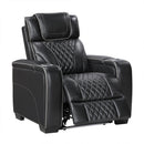  Manufacturer Color_Black -- Apex 8449BK-1PWHM Power Reclining Chair with Power Headrest, Air Massage and Heat and Charging Ports IMAGE 6