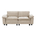  Manufacturer Color_Taupe -- Homelegance Dublin Stationary Fabric Loveseat IMAGE 1