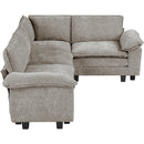  Manufacturer Color_Dark pewter -- Dublin 8450PWT*43ACCR 4 pc Modular Sectional IMAGE 3