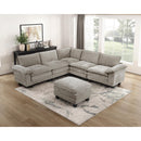  Homelegance Dublin 8450PWT-4 Ottoman IMAGE 3