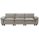  Manufacturer Color_Dark pewter -- Dublin 8450PWT-3* Sofa IMAGE 1