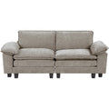  Manufacturer Color_Dark pewter -- Dublin 8450PWT-2* Love Seat IMAGE 1