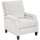  Homelegance Berenson 8504WPP-1 Push Back Reclining Chair IMAGE 2