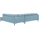  Manufacturer Color_Blue -- Homelegance Giselle Leather Match 2 pc Sectional IMAGE 12