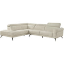  Manufacturer Color_Beige -- Giselle 8456BEG*2LC2R 2 pc Sectional with Left Side Chaise IMAGE 2