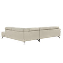  Manufacturer Color_Beige -- Giselle 8456BEG*22LRC 2 pc Sectional with Right Side Chaise IMAGE 12