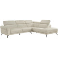  Manufacturer Color_Beige -- Giselle 8456BEG*22LRC 2 pc Sectional with Right Side Chaise IMAGE 1