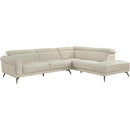  Manufacturer Color_Beige -- Giselle 8456BEG*22LRC 2 pc Sectional with Right Side Chaise IMAGE 3