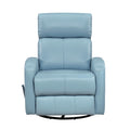  Manufacturer Color_Blue -- Sorrento 8458BUE-1SW Swivel Glider Reclining Chair IMAGE 1