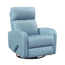  Manufacturer Color_Blue -- Sorrento 8458BUE-1SW Swivel Glider Reclining Chair IMAGE 2