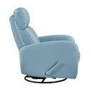  Manufacturer Color_Blue -- Sorrento 8458BUE-1SW Swivel Glider Reclining Chair IMAGE 3