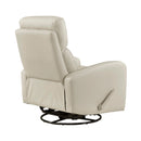 Manufacturer Color_Beige -- Sorrento 8458BEG-1SW Swivel Glider Reclining Chair IMAGE 4