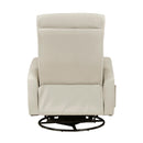  Manufacturer Color_Beige -- Sorrento 8458BEG-1SW Swivel Glider Reclining Chair IMAGE 5
