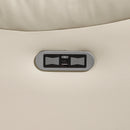  Manufacturer Color_Beige -- Huron 8457BEG-1PW Power Reclining Chair with LED and Charging Ports IMAGE 12