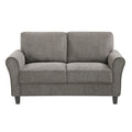  Manufacturer Color_Brown -- Ellery 9209NFPT-2 Love Seat IMAGE 1