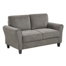  Manufacturer Color_Brown -- Ellery 9209NFPT-2 Love Seat IMAGE 2