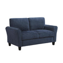  Manufacturer Color_Blue -- Ellery 9209NFNV-2 Love Seat IMAGE 2